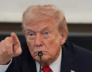 Na snímke prezident USA Donald Trump