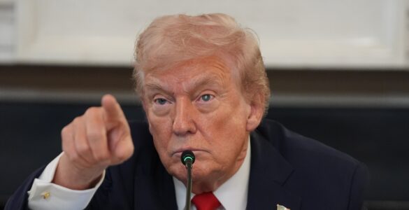 Na snímke prezident USA Donald Trump