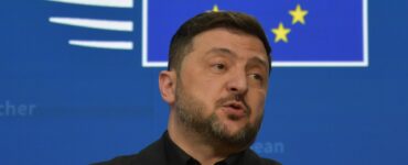 Na snímke ukrajinský prezident Volodymyr Zelenskyj