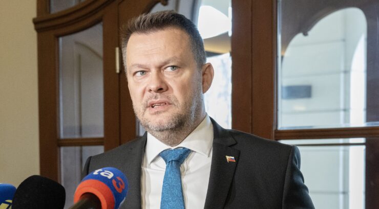 Na snímke minister investícií, regionálneho rozvoja a informatizácie SR Samuel Migaľ (nezávislý)
