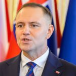 Na snímke poľský prezident Karol Nawrocki