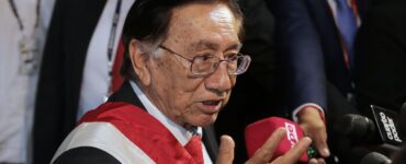 Na snímke nový dočasný peruánsky prezident José María Balcázar