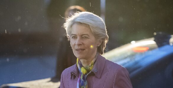 Na snímke predsedníčka Európskej komisie (EK) Ursula von der Leyenová