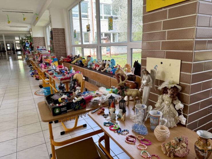 Ekobazár na ZŠ M. Gorkého, foto redakcia Trnava Report
