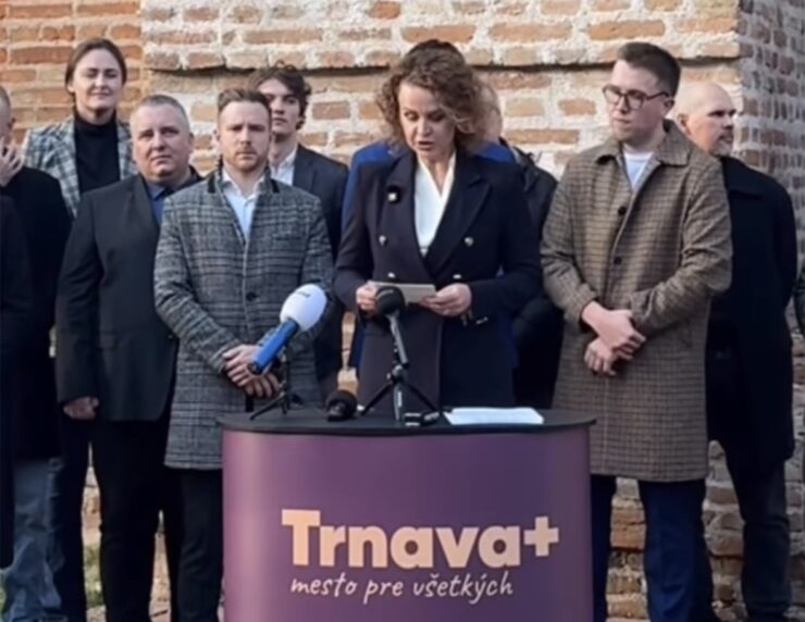 oznámenie ďalšej kandidátky, foto redakcia Trnava Report