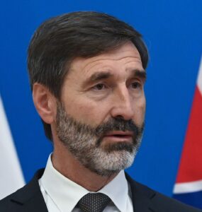 slovenský minister zahraničných vecí Juraj Blanár (Smer-SD)