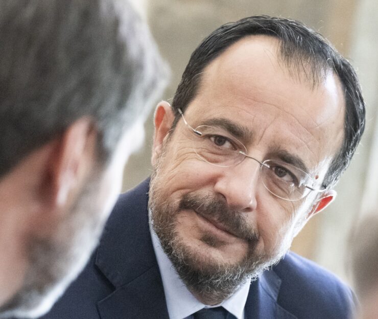 prezident Cyperskej republiky Nikos Christodulidis