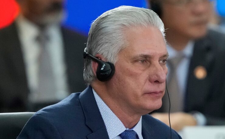 kubánsky prezident Miguel Díaz-Canel
