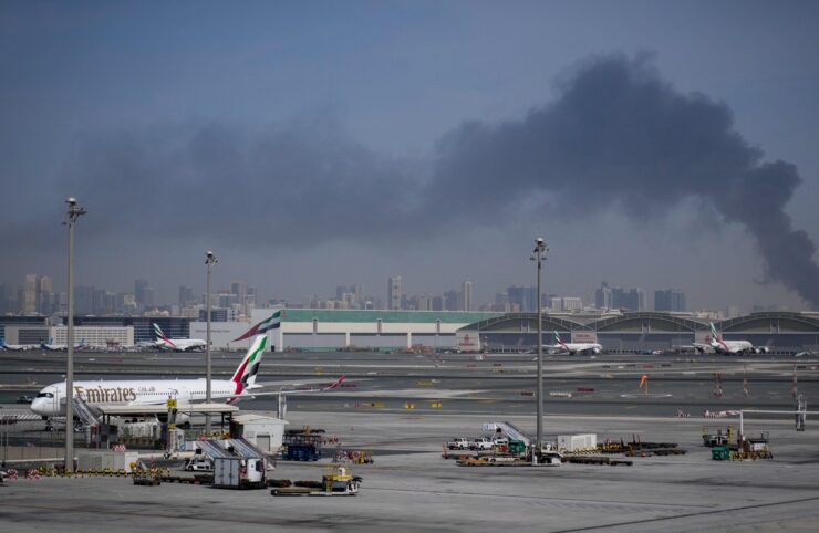 Zo Spojených arabských emirátov hlásia ďalšie výbuchy - letisko v Dubaji, zdroj TASR