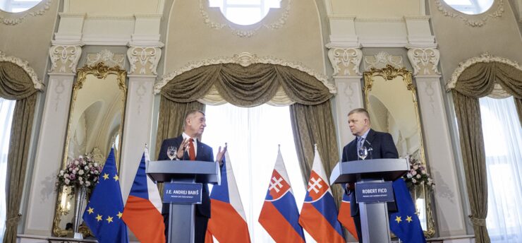 Robert Fico a Andrej Babiš