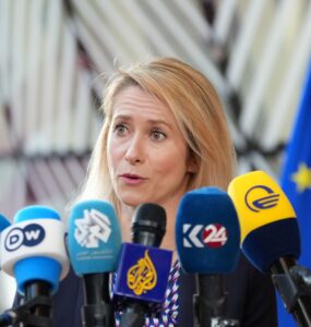 Šéfka diplomacie EÚ Kaja Kallasová