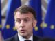 Na snímke francúzsky prezident Emmanuel Macron
