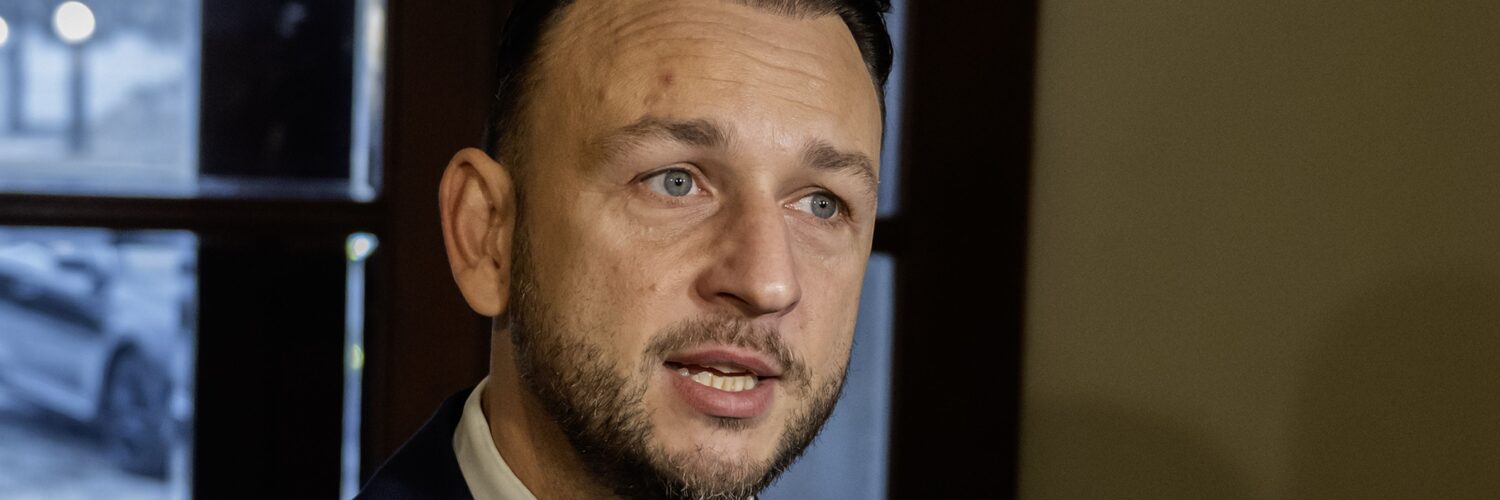 minister vnútra SR Matúš Šutaj Eštok (Hlas-SD)