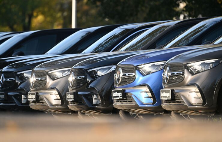 osobné automobily značky Mercedes-Benz