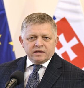 Na snímke predseda vlády SR Robert Fico (Smer-SD)
