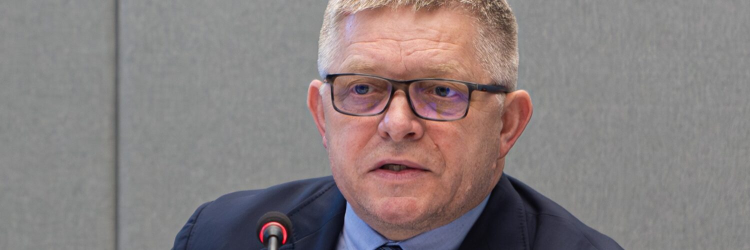 Na snímke predseda vlády SR Robert Fico (Smer-SD)
