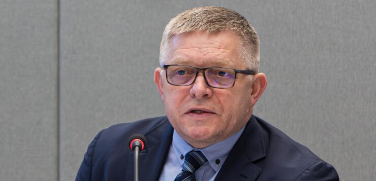 Na snímke predseda vlády SR Robert Fico (Smer-SD)