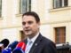 Na snímke predseda strany Motoristi sebe Petr Macinka
