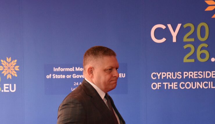 Robert Fico prichádza na summit EÚ
