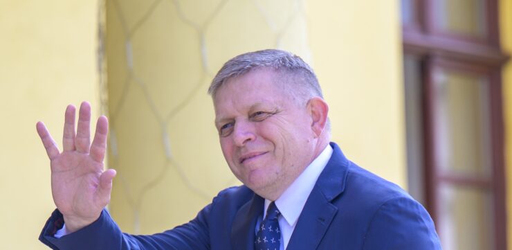 Na snímke predseda vlády SR Robert Fico (Smer-SD)
