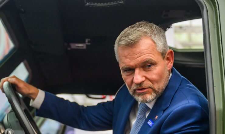 Na snímke prezident SR Peter Pellegrini