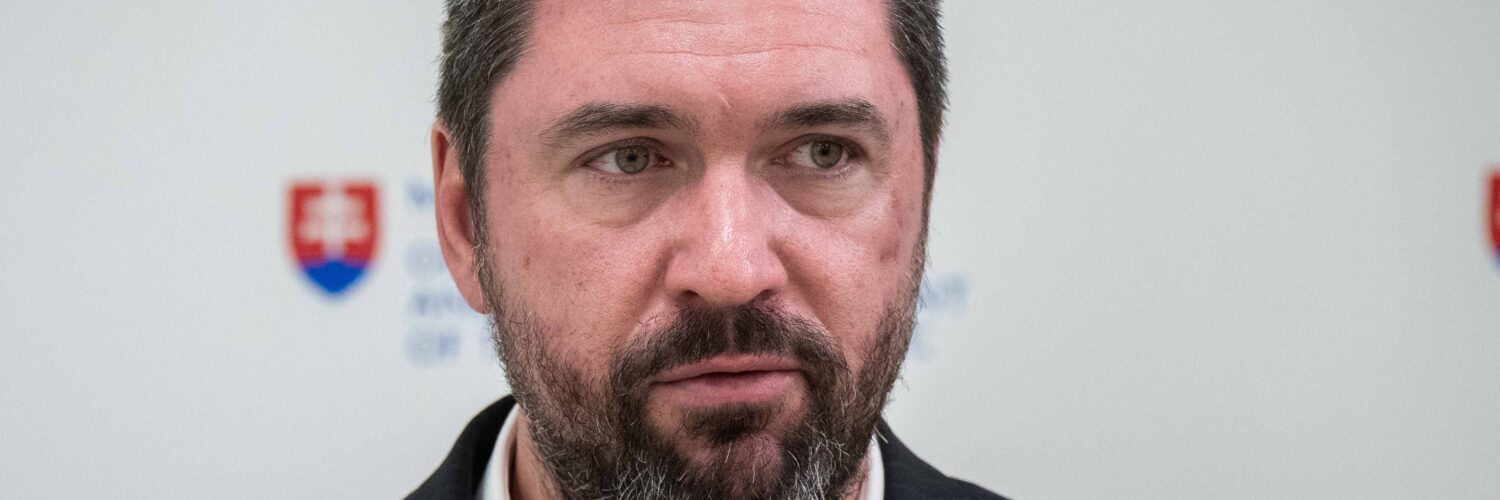 Na snímke minister pôdohospodárstva a rozvoja vidieka SR Richard Takáč (Smer-SD)