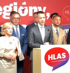 Predstavitelia strany Hlas-SD