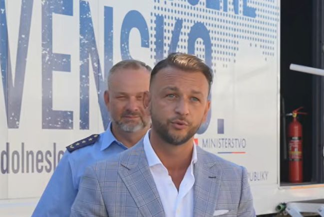Minister vnútra SR Matúš Šutaj Eštok (Hlas-SD)