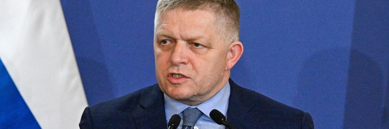 Na snímke slovenský premiér Robert Fico