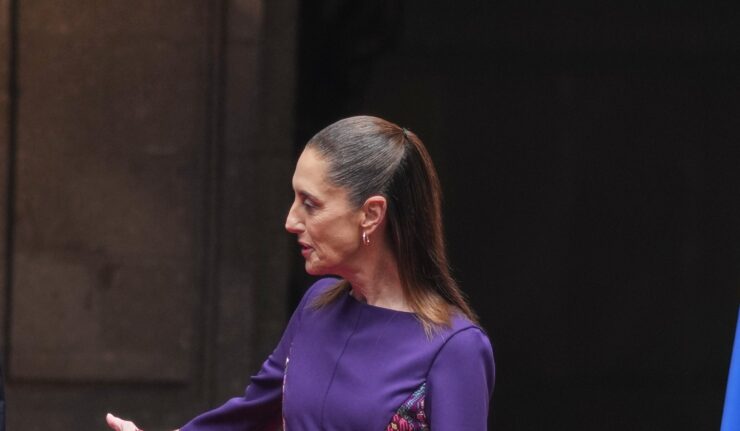 Mexická prezidentka Claudia Sheinbaumová