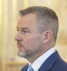 Na snímke Prezident SR Peter Pellegrini počas vymenovania nových veľvyslancov SR