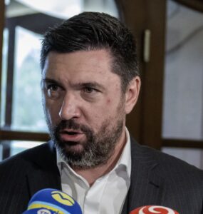 Na snímke minister pôdohospodárstva a rozvoja vidieka SR Richard Takáč, zdroj: TASR