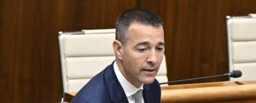 Na snímke minister školstva SR Tomáš Drucker (Hlas-SD)