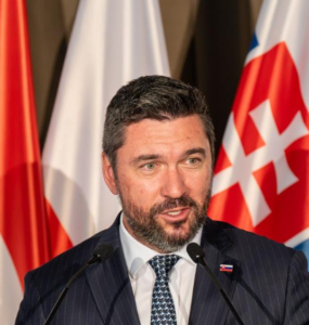 Minister pôdohospodárstva a rozvoja vidieka SR Richard Takáč