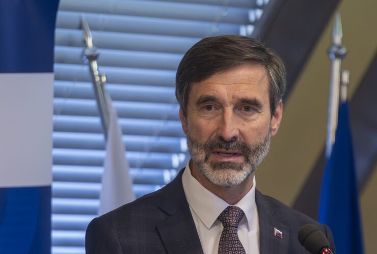 minister zahraničných vecí a európskych záležitostí SR Juraj Blanár (Smer-SD)