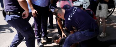 Albánsko- protest